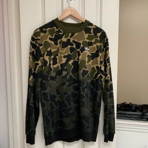 ADIDAS CAMOUFLAGE SWEATSHIRT